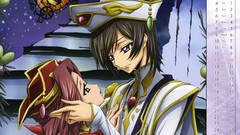 Calendar code geass lamperouge lelouch Stadtfeld Kallen