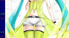 Calendar hatsune miku vocaloid illustrations