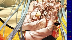 Calendar hatsune miku vocaloid illustrations detached sleeves 