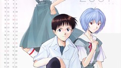 Calendar school uniforms asuka langley soryu neon genesis 