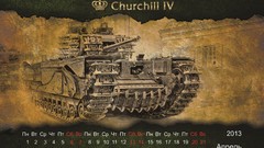 Calendar World of Tanks