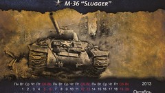 Calendar World of Tanks