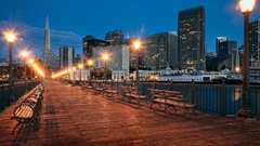 California San Francisco USA buildings cities street lights 