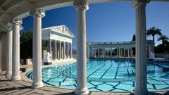 California swimming pools Hearst Castle San Simeon
