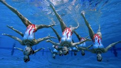 California Team synchronized swimming