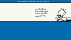 Calvin and hobbes Calvin