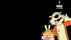 Calvin and Hobbes cartoon