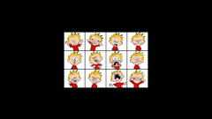 Calvin and hobbes faces