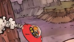 Calvin and Hobbes Space