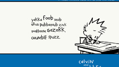 Calvin calvin and hobbes