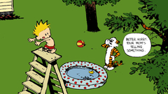 Calvin Hobbes calvin and