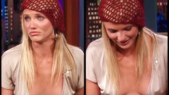 Cameron Diaz blondes cleavage