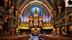 Canada Attractions Montreal North America Notre Dame 