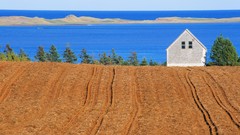 Canada Islands French crop rivers farms Prince Edward Island