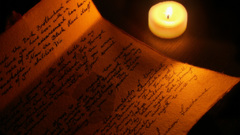 Candles letter