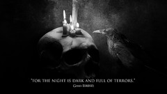 Candles skulls game of thrones crows TV series Quotes
