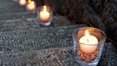 Candles stairways