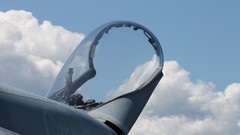 Canopy f-18 hornet blue skies cf-18 RCAF