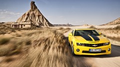 Canyon bumblebee chevrolet camaro yellow cars