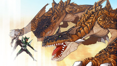 Capcom hunter Tigrex monster