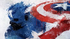 Captain america artwork