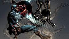 Captain america Black Panther