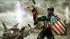 Captain America comics artwork