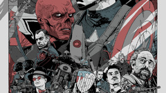 Captain america movie posters