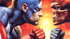 Captain america red skull