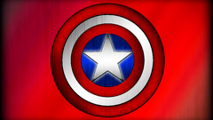 Captain america Simple Background