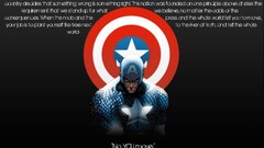 captain america text superhero