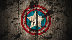 Captain america wood texture