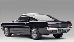 Car 1965 Ford Mustang Ford vehicle black cars
