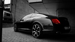 Car Bentley selective coloring vehicle