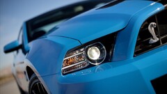 Car blue cars vehicle Ford Ford Mustang Shelby Shelby