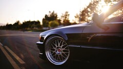 Car BMW black cars Rims BMW E38 bmw 7 series