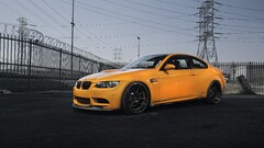 Car BMW BMW E92 BMW 3 Series orange cars vehicle