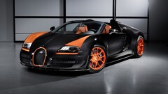 Car bugatti veyron black cars orange Bugatti vehicle
