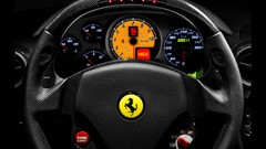 Car cars Ferrari dashboard interiors