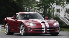 Car Dodge dodge viper red cars Men vehicle