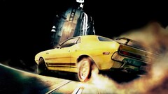 Car Driver (video game) vehicle yellow cars digital art