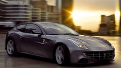 Car Ferrari FF vehicle Ferrari black cars