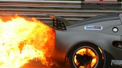 Car fire vehicle Lotus Elise lotus