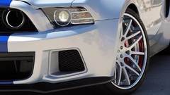 Car Ford mustang vehicle silver cars Ford