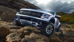 Car Ford Raptor Ford vehicle stones truck rock outdoors