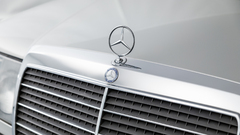 Car frontal view Mercedes-Benz