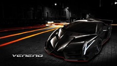 Car Lamborghini lamborghini veneno vehicle long exposure