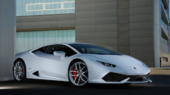 Car Lamborghini white cars vehicle Supercars