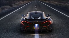 Car Nitro speed triple mclaren p1 backfire McLaren road asphalt