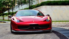 Car red cars ferrari 458 italia Ferrari vehicle